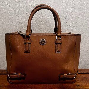 Tory Burch leather top handle bag